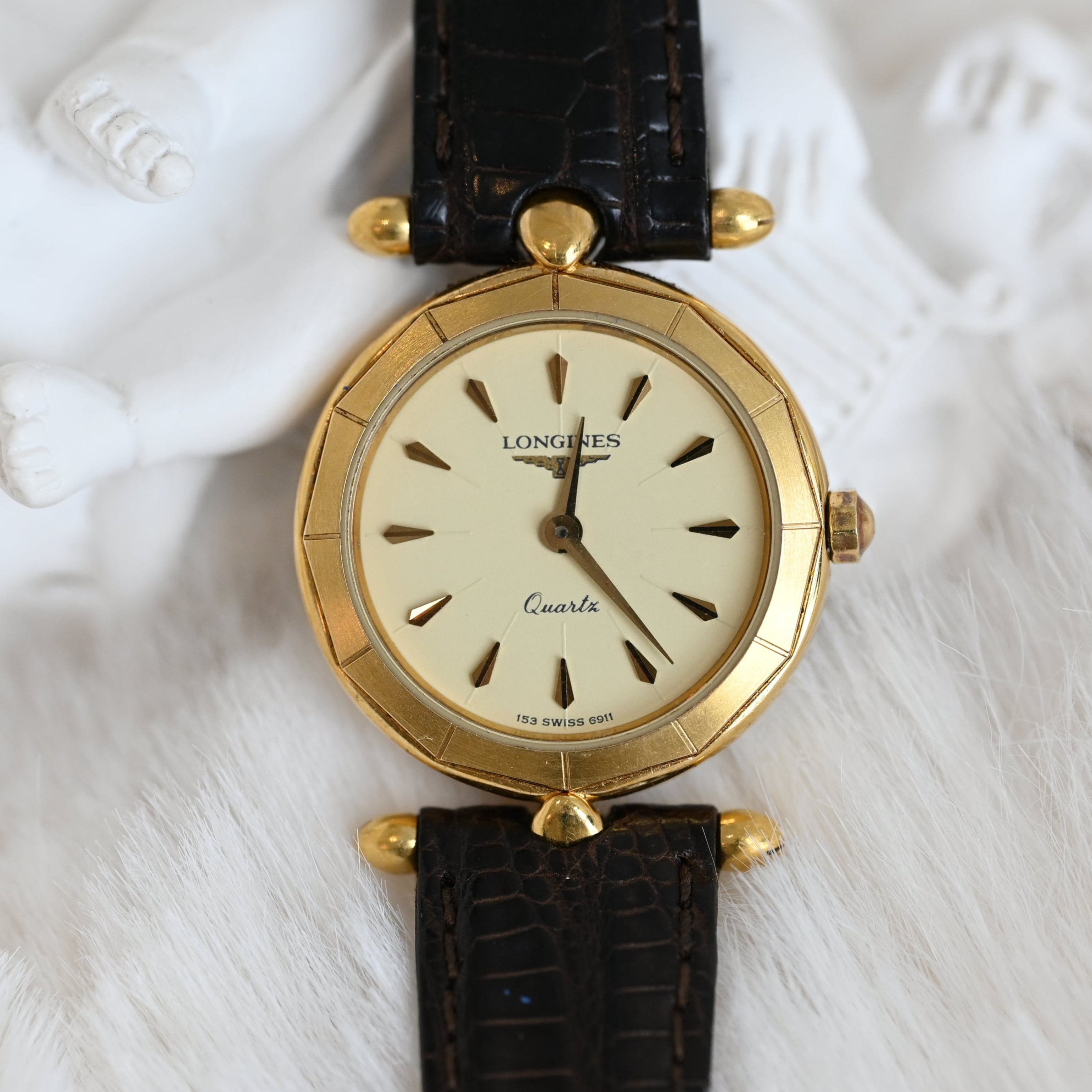 Longines 153 6911 Octagon Watch - Leluxe Vintage Sdn. Bhd.