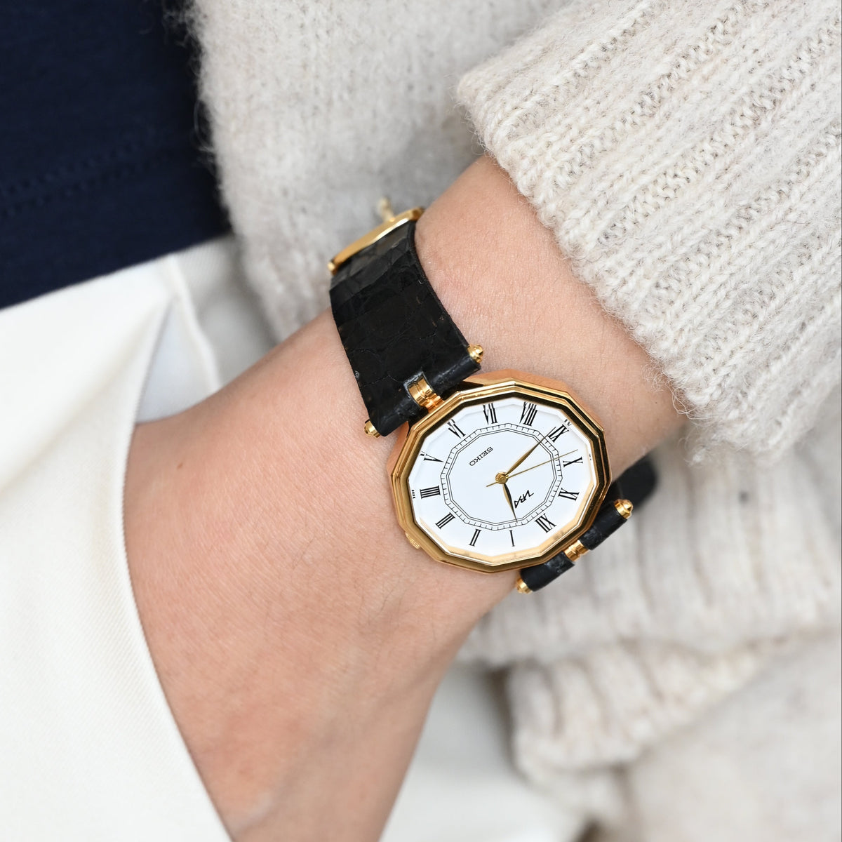 Seiko Limited Edition TBS 2021-5600 Dodecagon Watch - 1980 - Leluxe Vintage Sdn. Bhd.