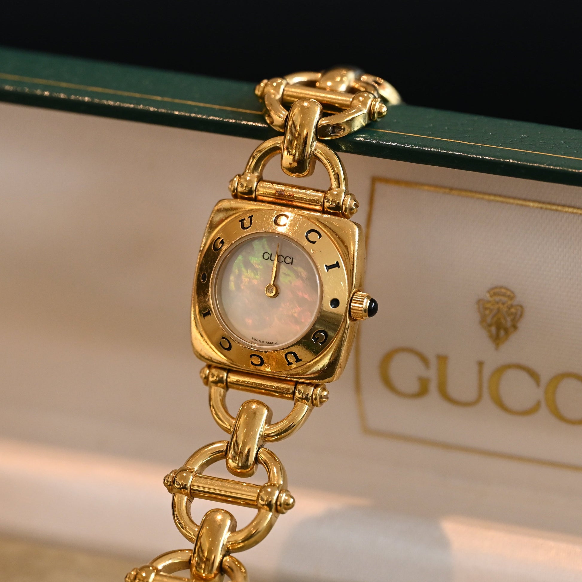 Gucci 6400L GG Horsebit Watch - Leluxe Vintage Sdn. Bhd.