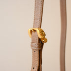Loewe Anagram Embossed Grained Calfskin Crossbody Bag