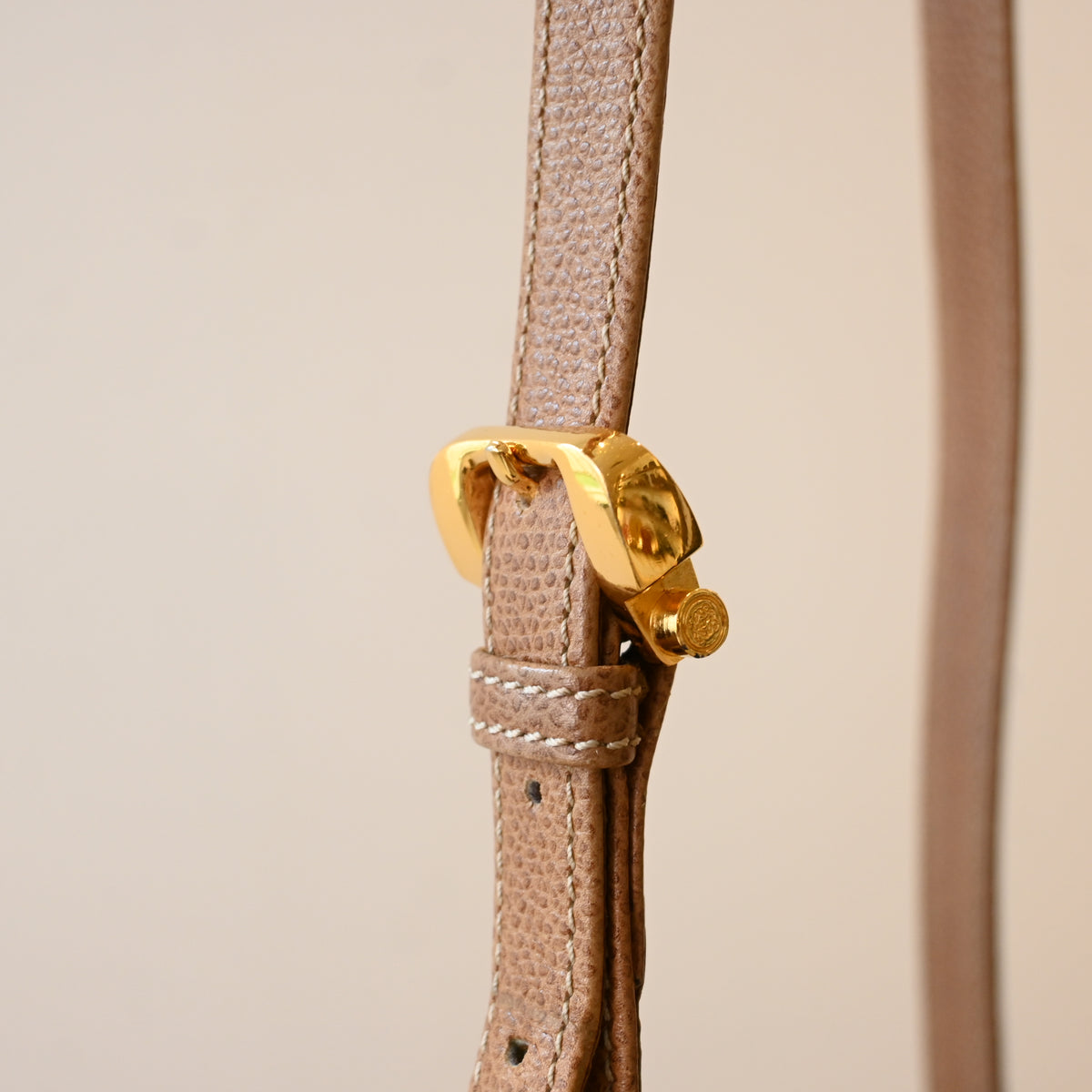 Loewe Anagram Embossed Grained Calfskin Crossbody Bag