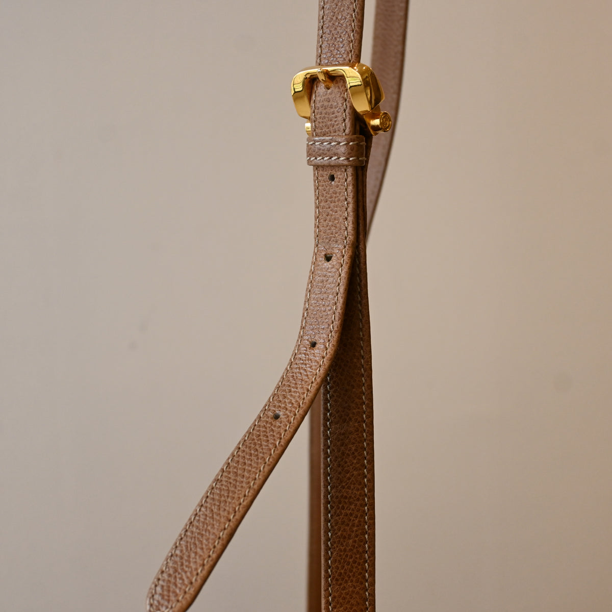 Loewe Anagram Embossed Grained Calfskin Crossbody Bag