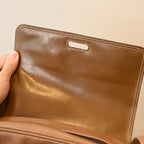 Loewe Anagram Embossed Grained Calfskin Crossbody Bag