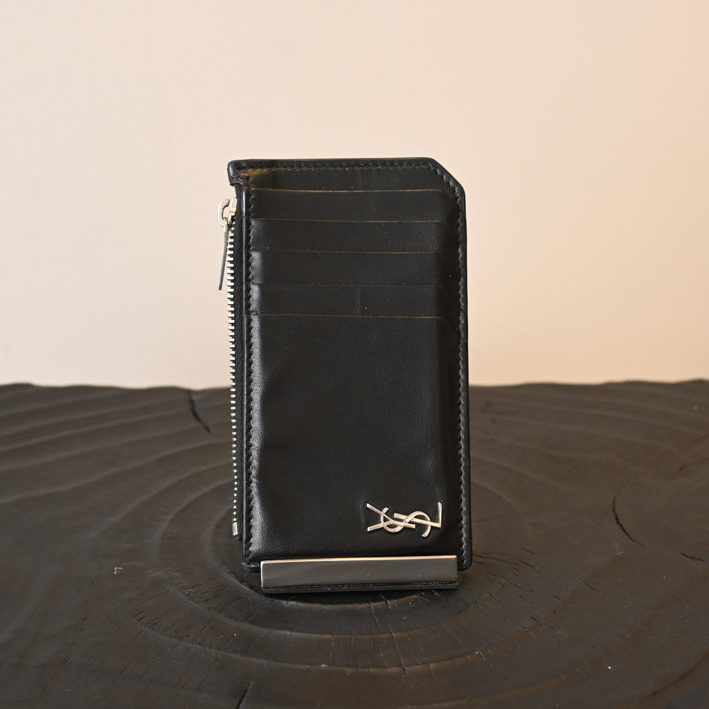 Yves Saint Laurent Calfskin SHW Cardholder