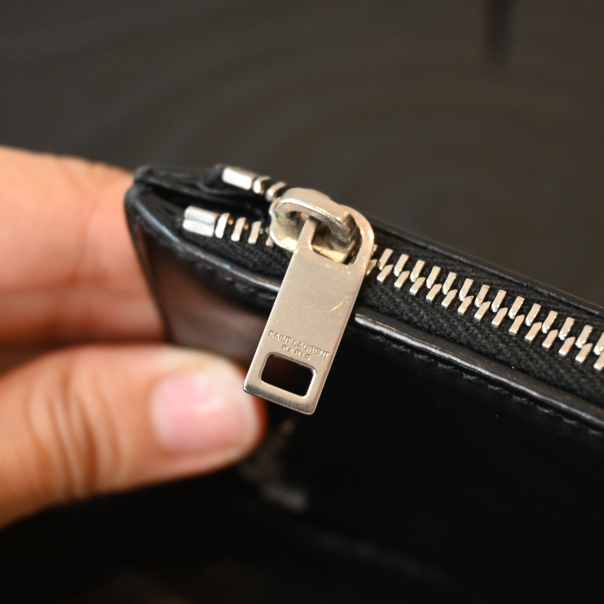 Yves Saint Laurent Calfskin SHW Cardholder