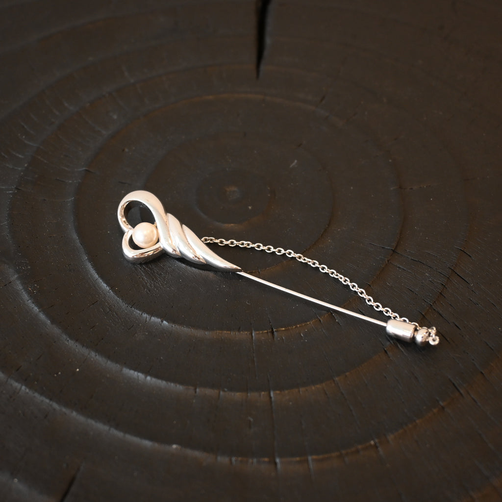 Taski Pearl Pin Brooch 6.5mm