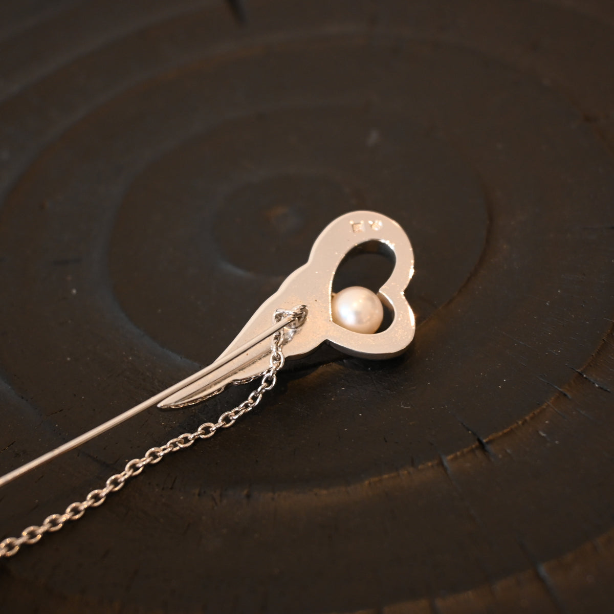 Taski Pearl Pin Brooch 6.5mm