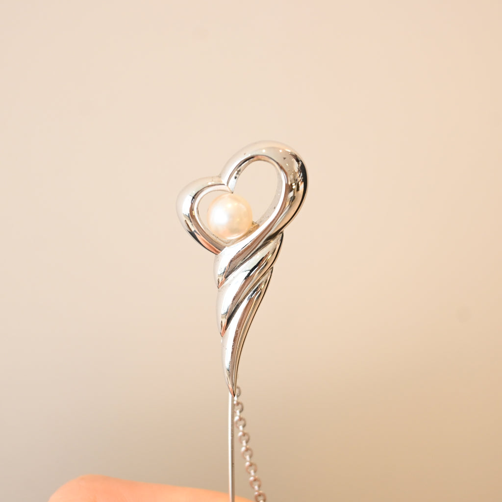 Taski Pearl Pin Brooch 6.5mm