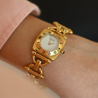 Gucci 6400L GG Horsebit Watch - Leluxe Vintage Sdn. Bhd.