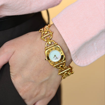 Gucci 6400L GG Horsebit Watch - Leluxe Vintage Sdn. Bhd.