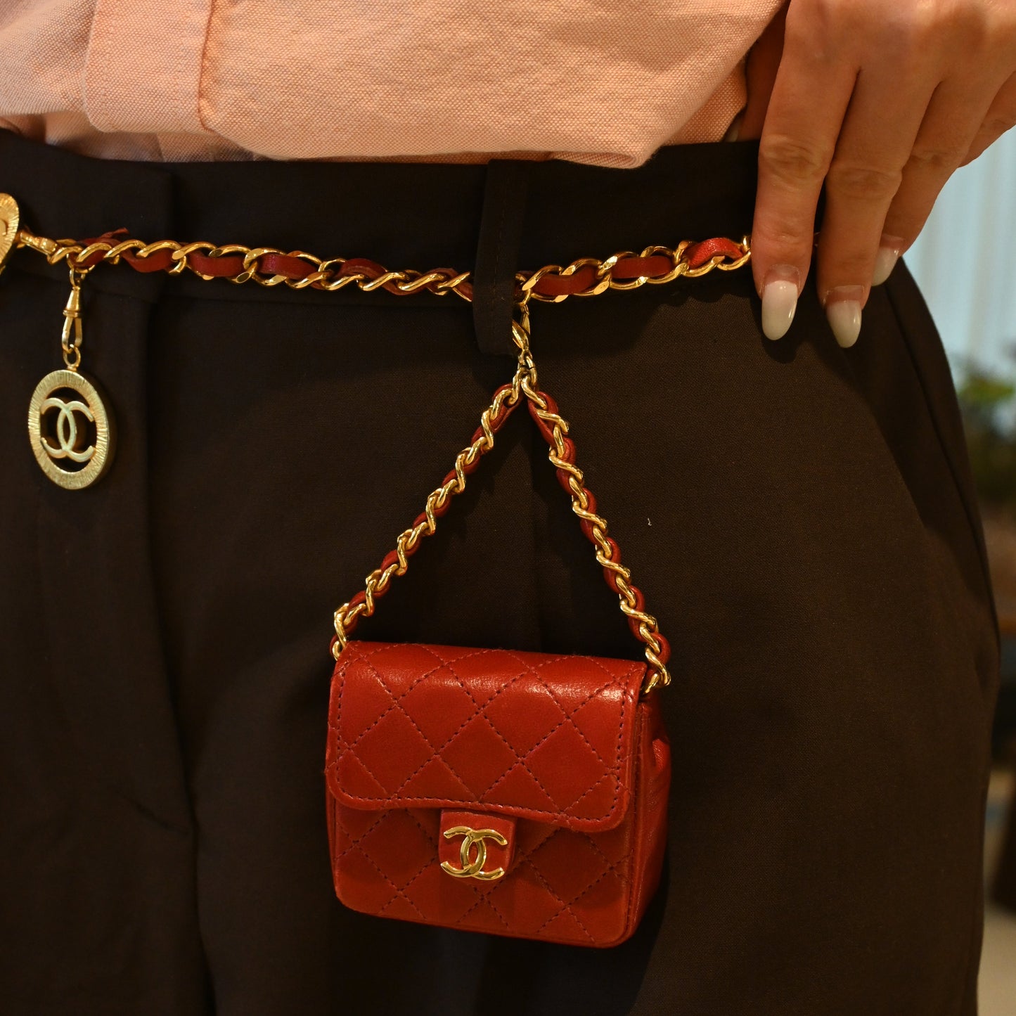 Chanel Medallion Micro Belt Bag