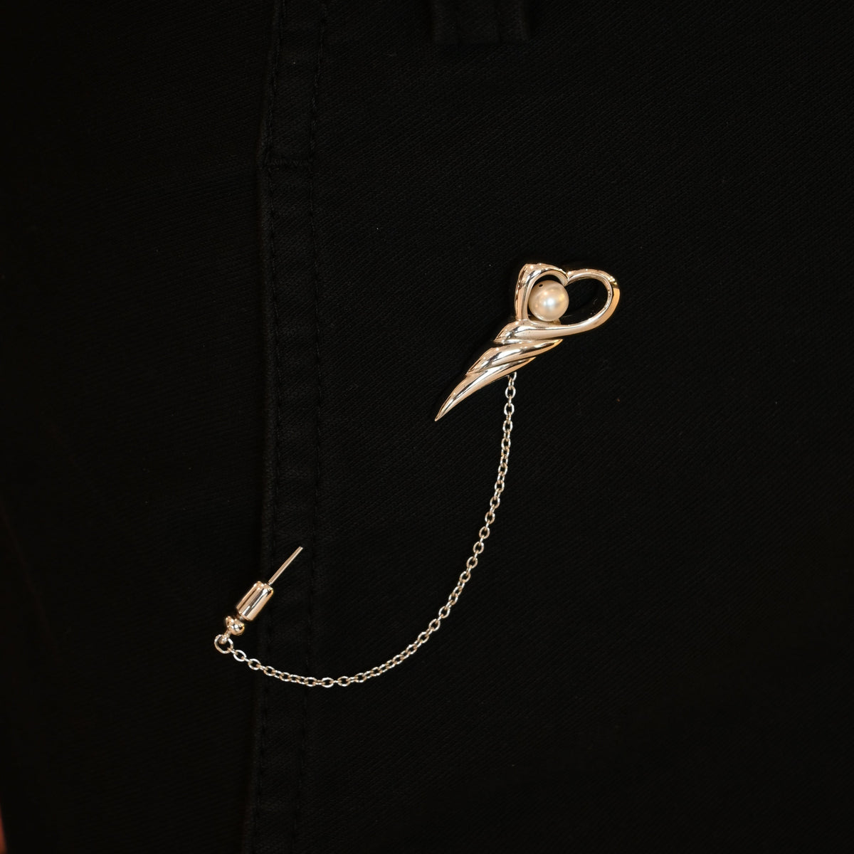 Taski Pearl Pin Brooch 6.5mm