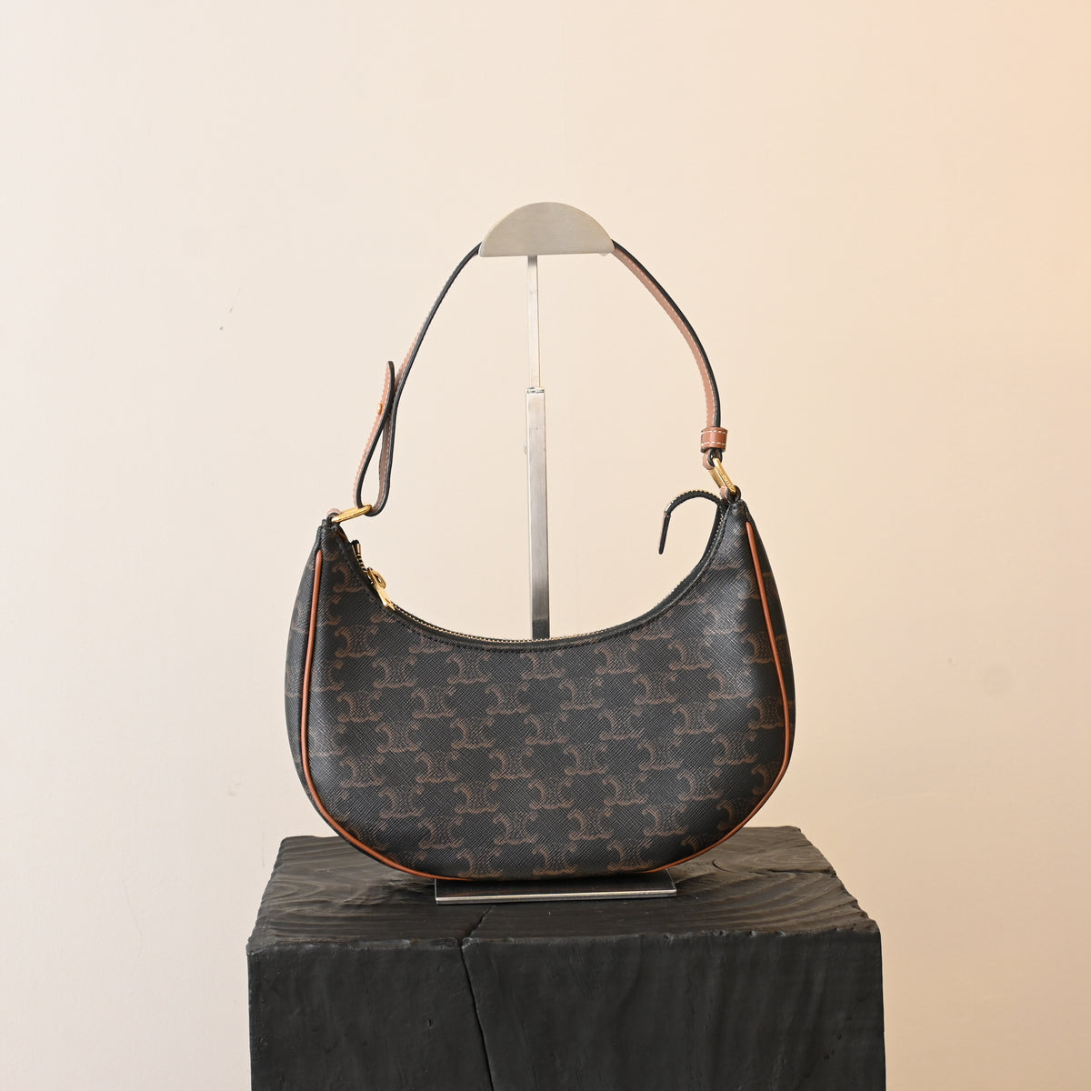 Celine Ava Bag in Triomphe Canvas