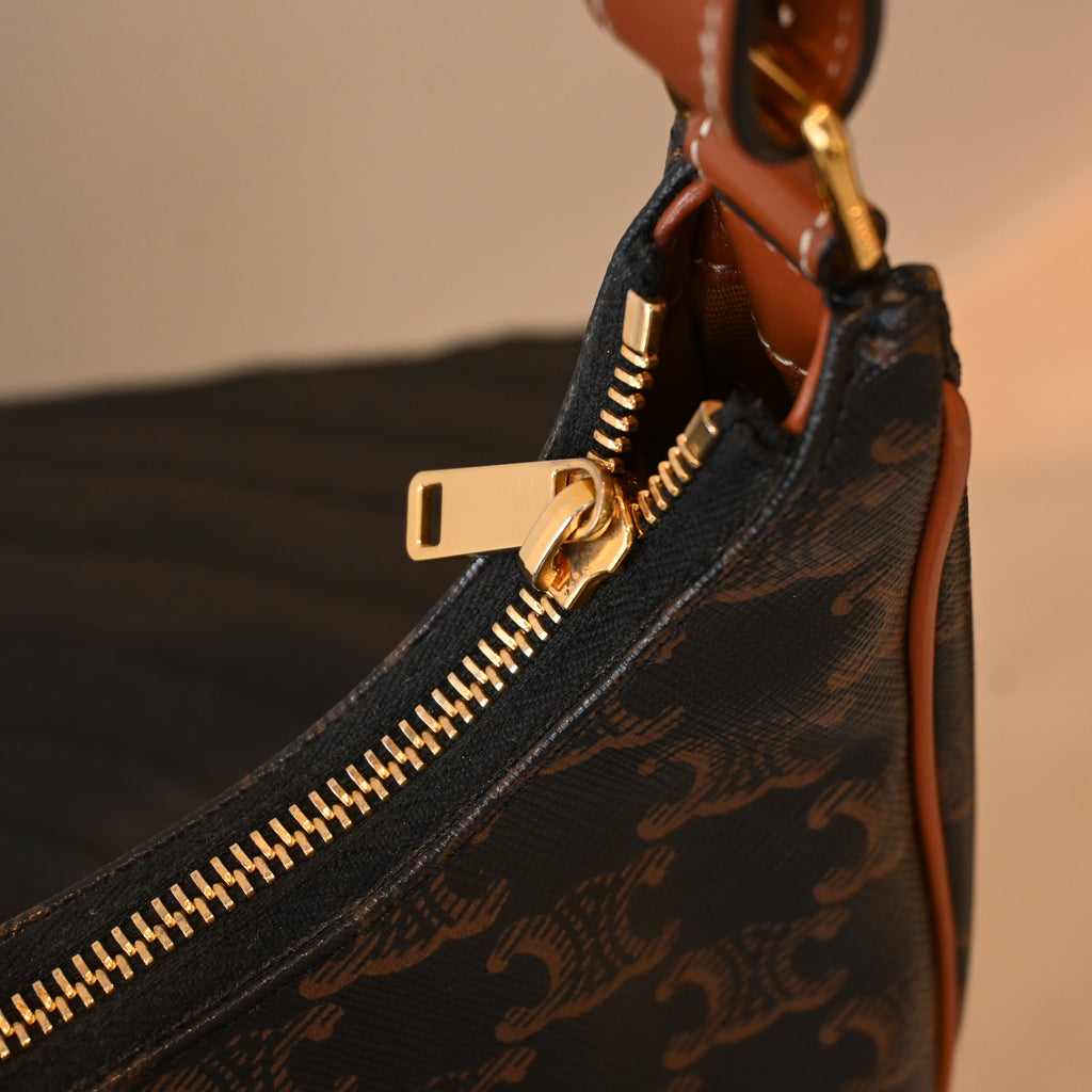 Celine Ava Bag in Triomphe Canvas