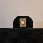 Chanel Coco Mark Perforated Bicolour Flap - Leluxe Vintage Sdn. Bhd.