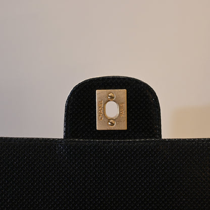 Chanel Coco Mark Perforated Bicolour Flap - Leluxe Vintage Sdn. Bhd.