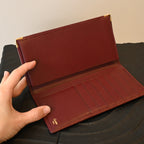 Cartier Must Line Burgundy Long Wallet