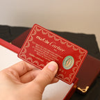 Cartier Must Line Burgundy Long Wallet