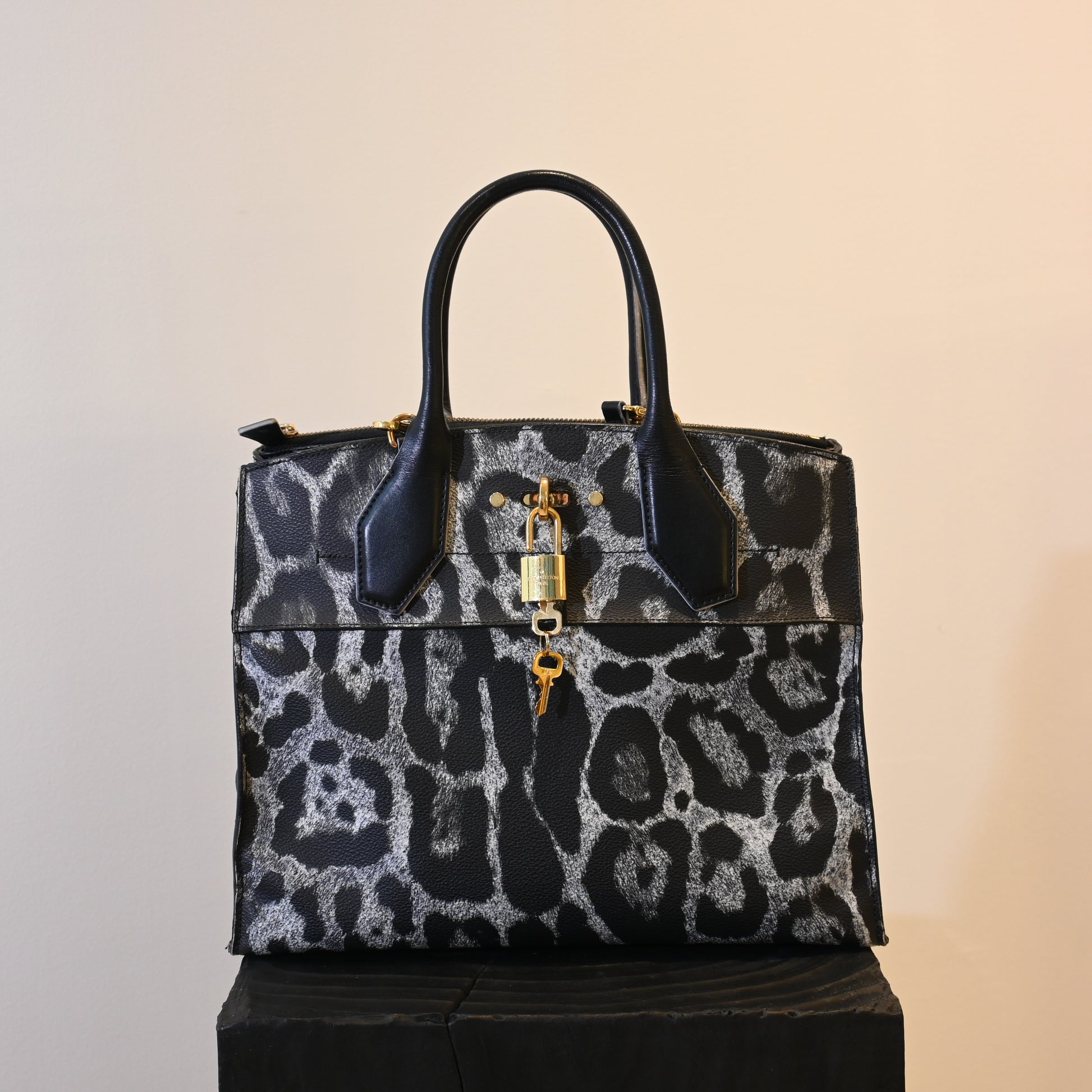 Louis Vuitton Wild Animal Print City Steamer MM - Leluxe Vintage Sdn. Bhd.
