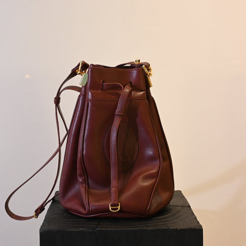 Cartier Bordeaux Bucket Bag - Leluxe Vintage Sdn. Bhd.