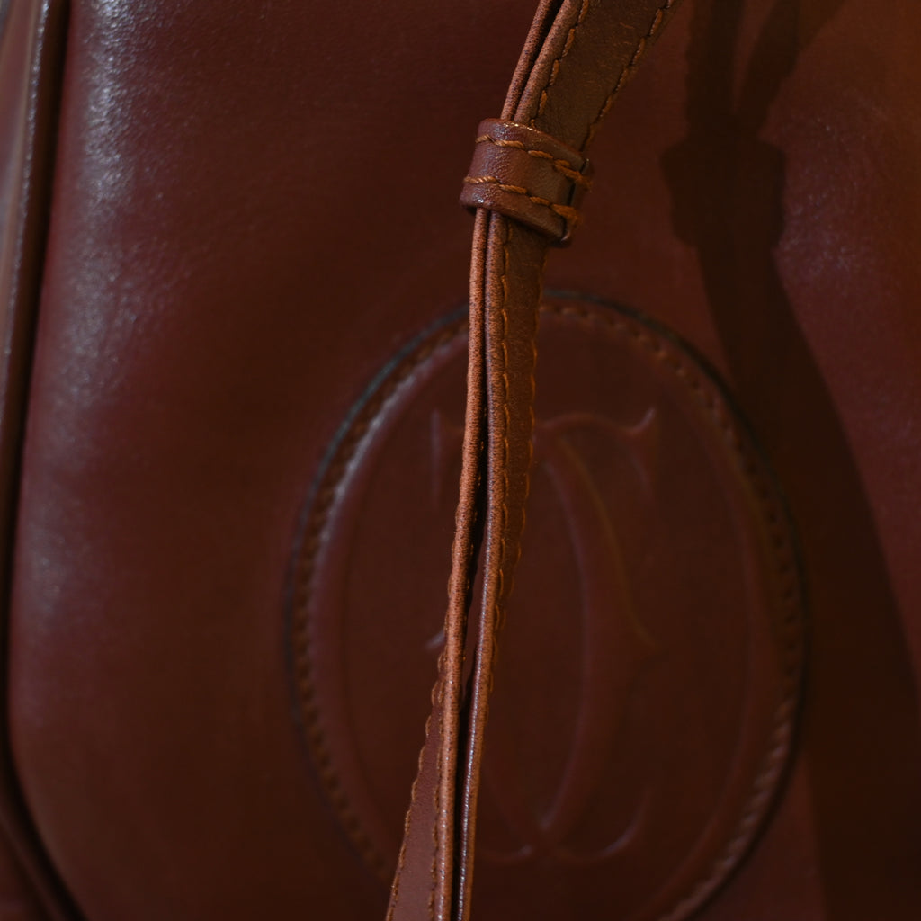 Cartier Bordeaux Bucket Bag - Leluxe Vintage Sdn. Bhd.