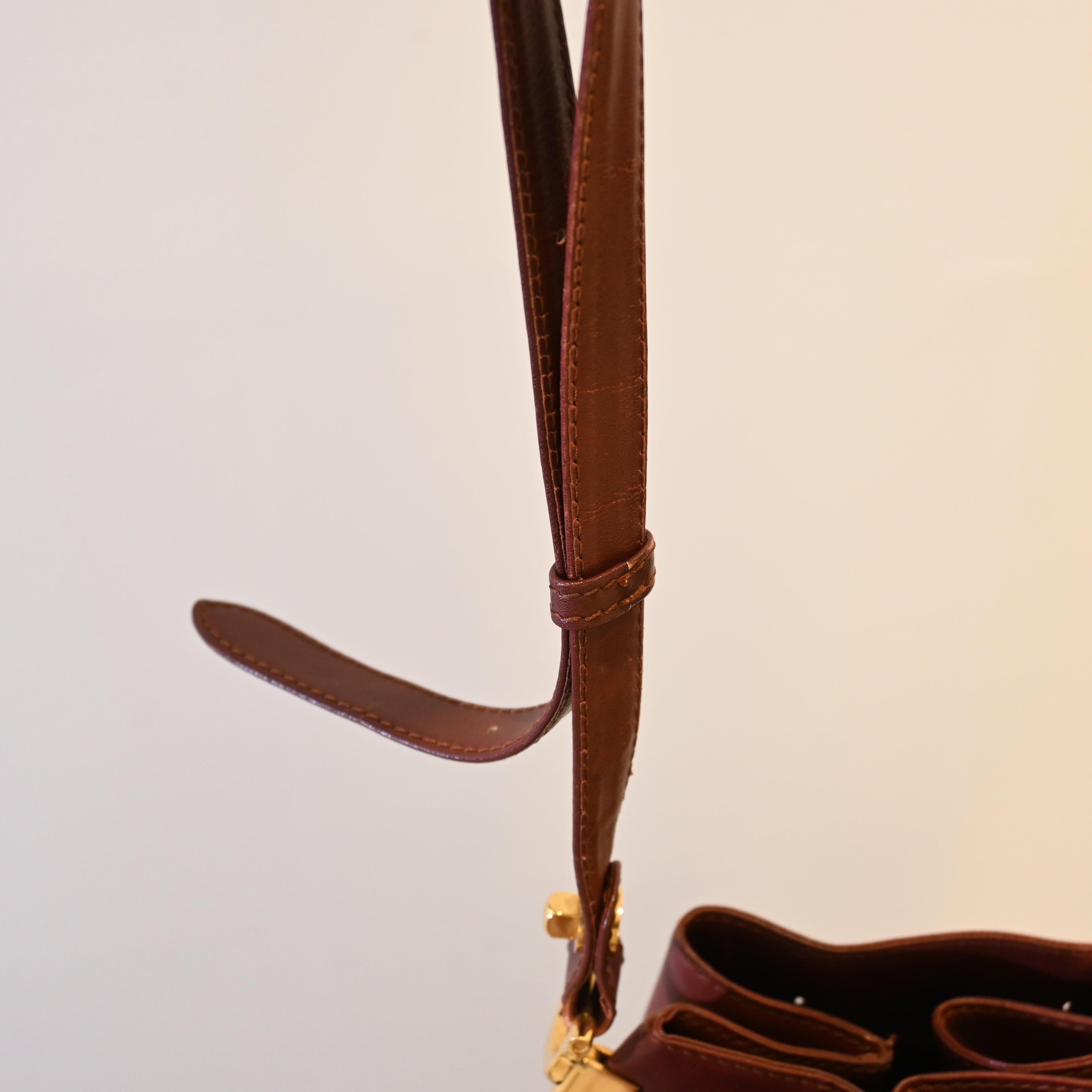 Cartier Bordeaux Bucket Bag - Leluxe Vintage Sdn. Bhd.
