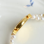 Mikimoto Double Pearl Bracelet JAL Watch Ref. 4N20-0941