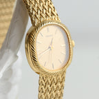 Seiko 1221-5920 Oval Dial Mesh Bracelet Watch