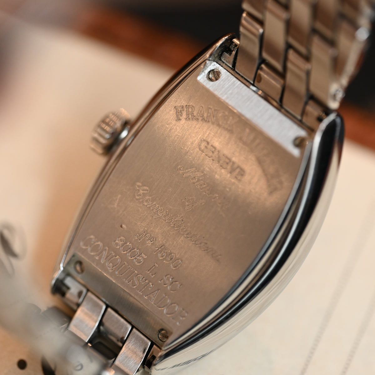 Franck Muller Conquistador 8005L Automatic Watch - 2004