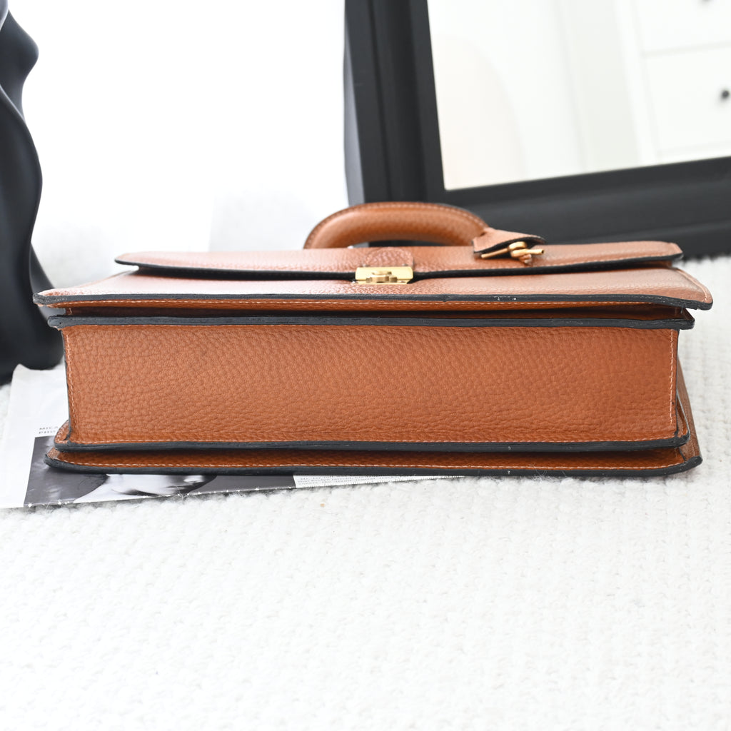 Loewe Anagram Briefcase Document Bag - Leluxe Vintage Sdn. Bhd.
