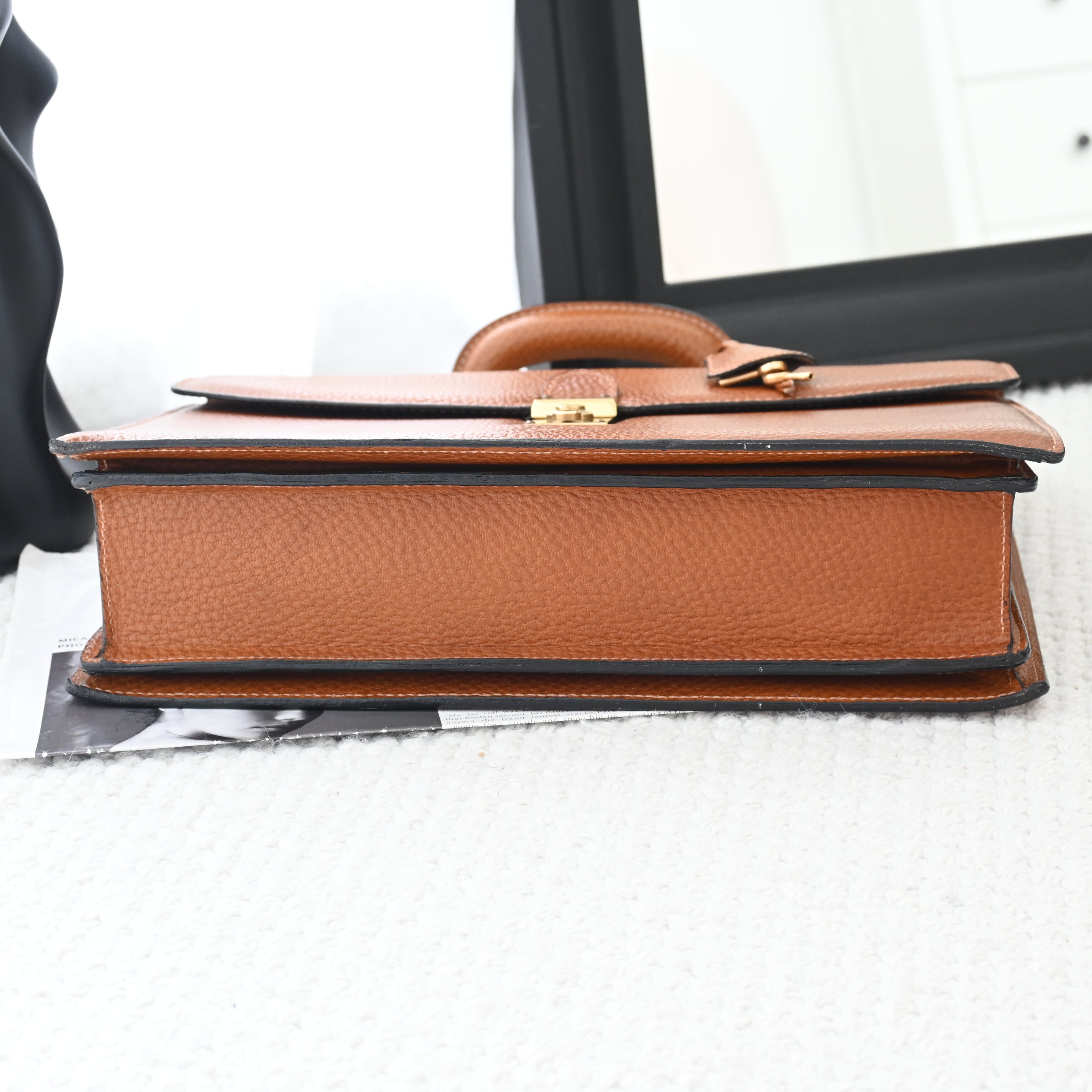 Loewe Anagram Briefcase Document Bag - Leluxe Vintage Sdn. Bhd.