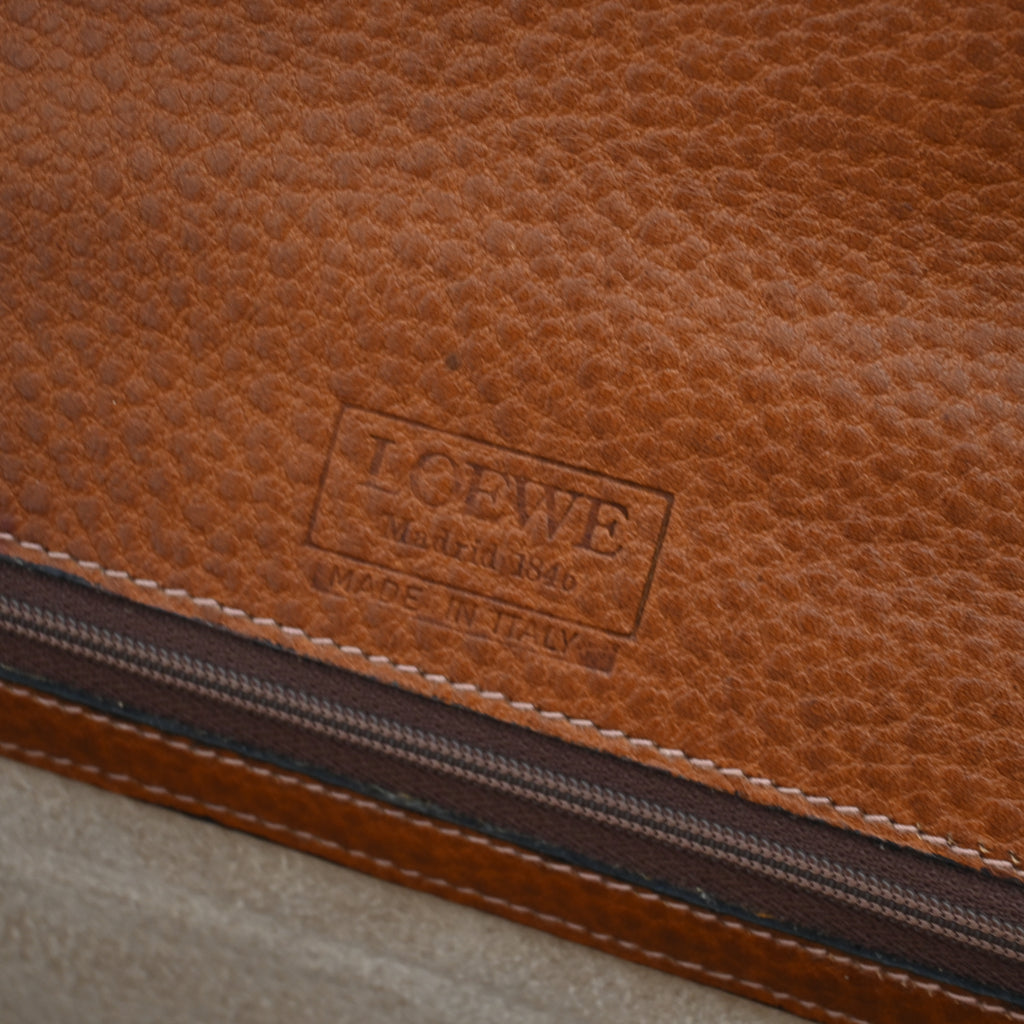 Loewe Anagram Briefcase Document Bag - Leluxe Vintage Sdn. Bhd.