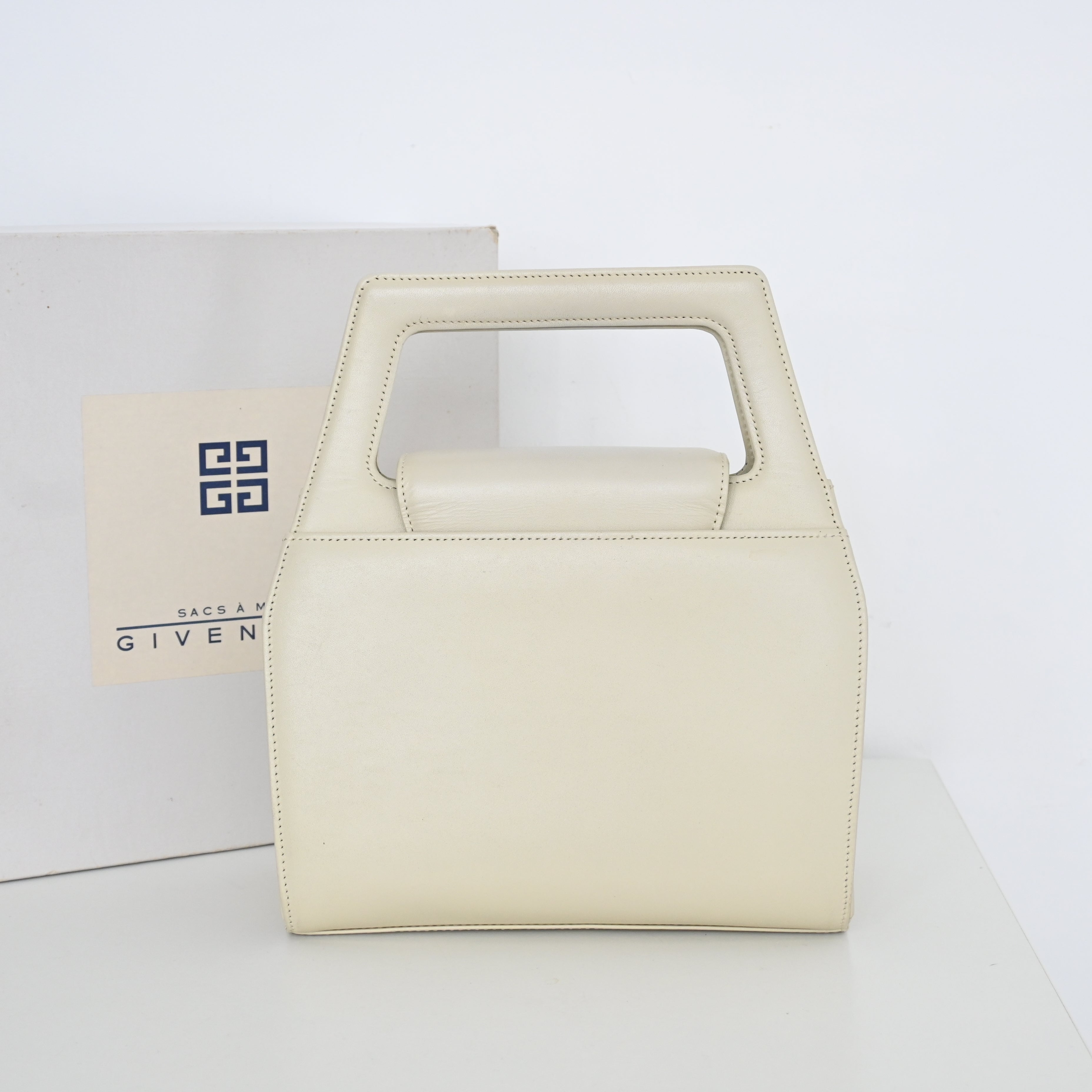 Givenchy Ivory Top Handle Bag - Leluxe Vintage Sdn. Bhd.