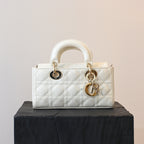 Lady Dior Small D-Joy Patent Leather - Leluxe Vintage Sdn. Bhd.