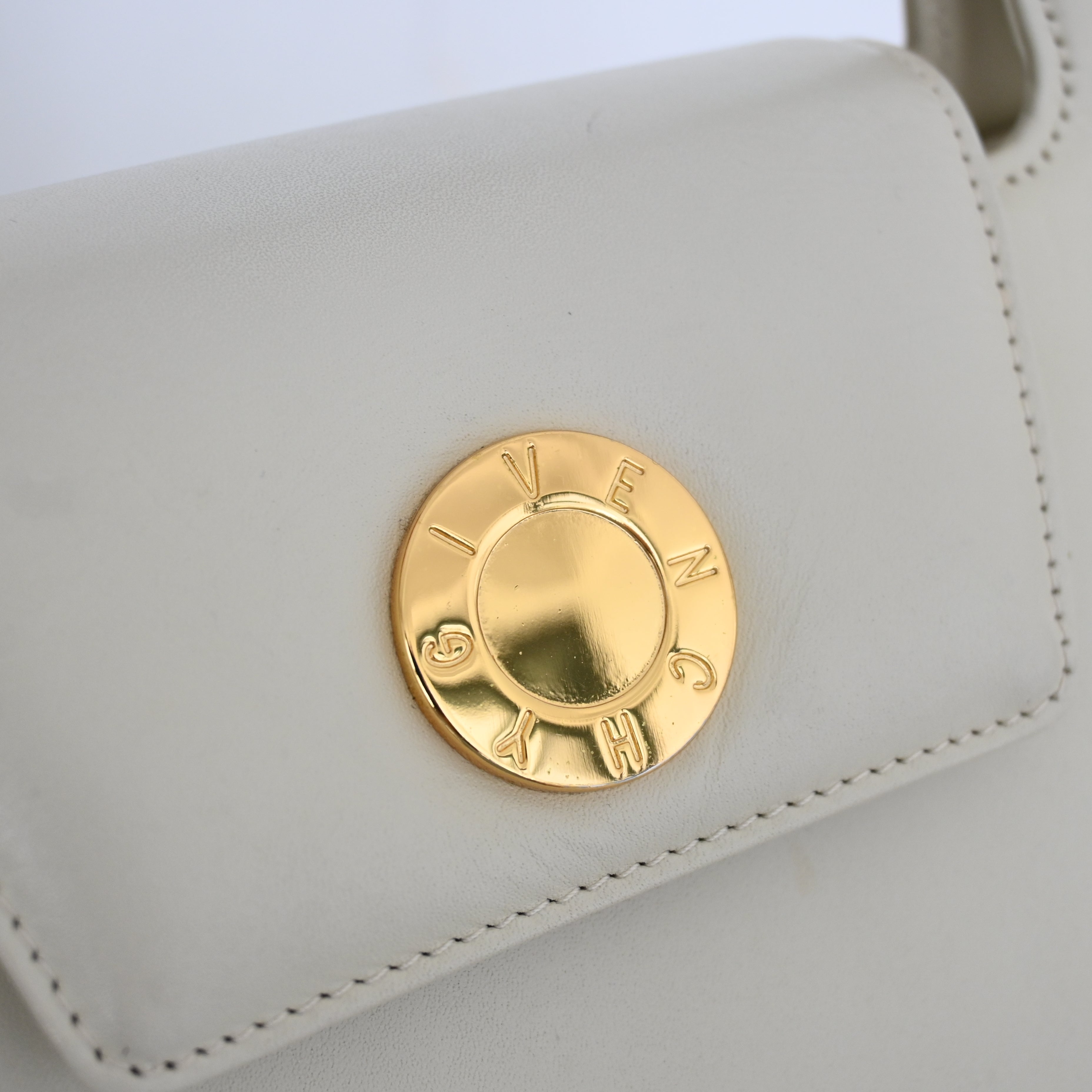 Givenchy Ivory Top Handle Bag - Leluxe Vintage Sdn. Bhd.
