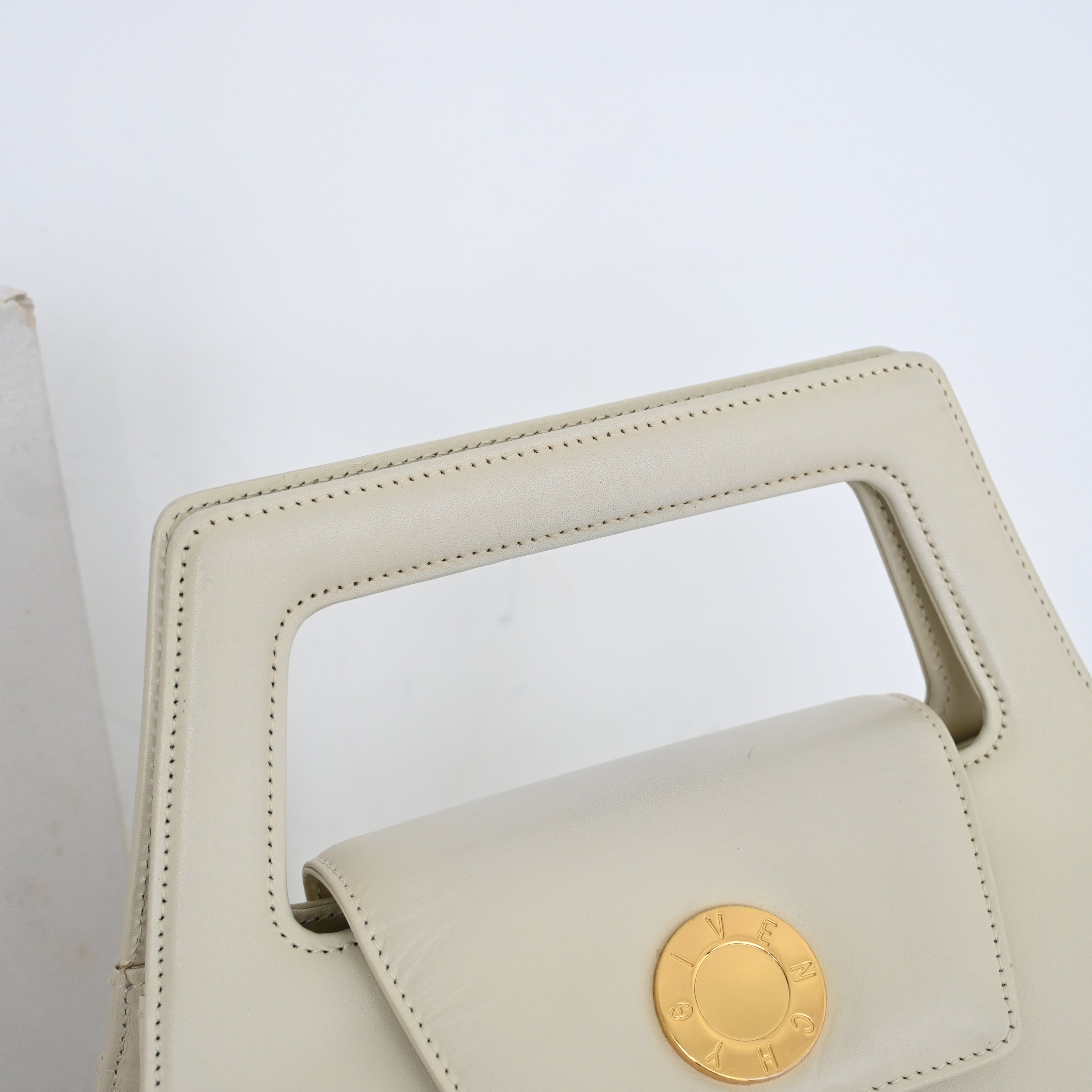 Givenchy Ivory Top Handle Bag - Leluxe Vintage Sdn. Bhd.
