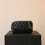 Chanel Small Gabrielle Clutch in Aged Calfskin