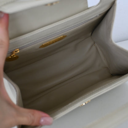 Givenchy Ivory Top Handle Bag