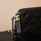 Chanel Small Gabrielle Clutch in Aged Calfskin