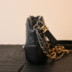 Chanel Small Gabrielle Clutch in Aged Calfskin