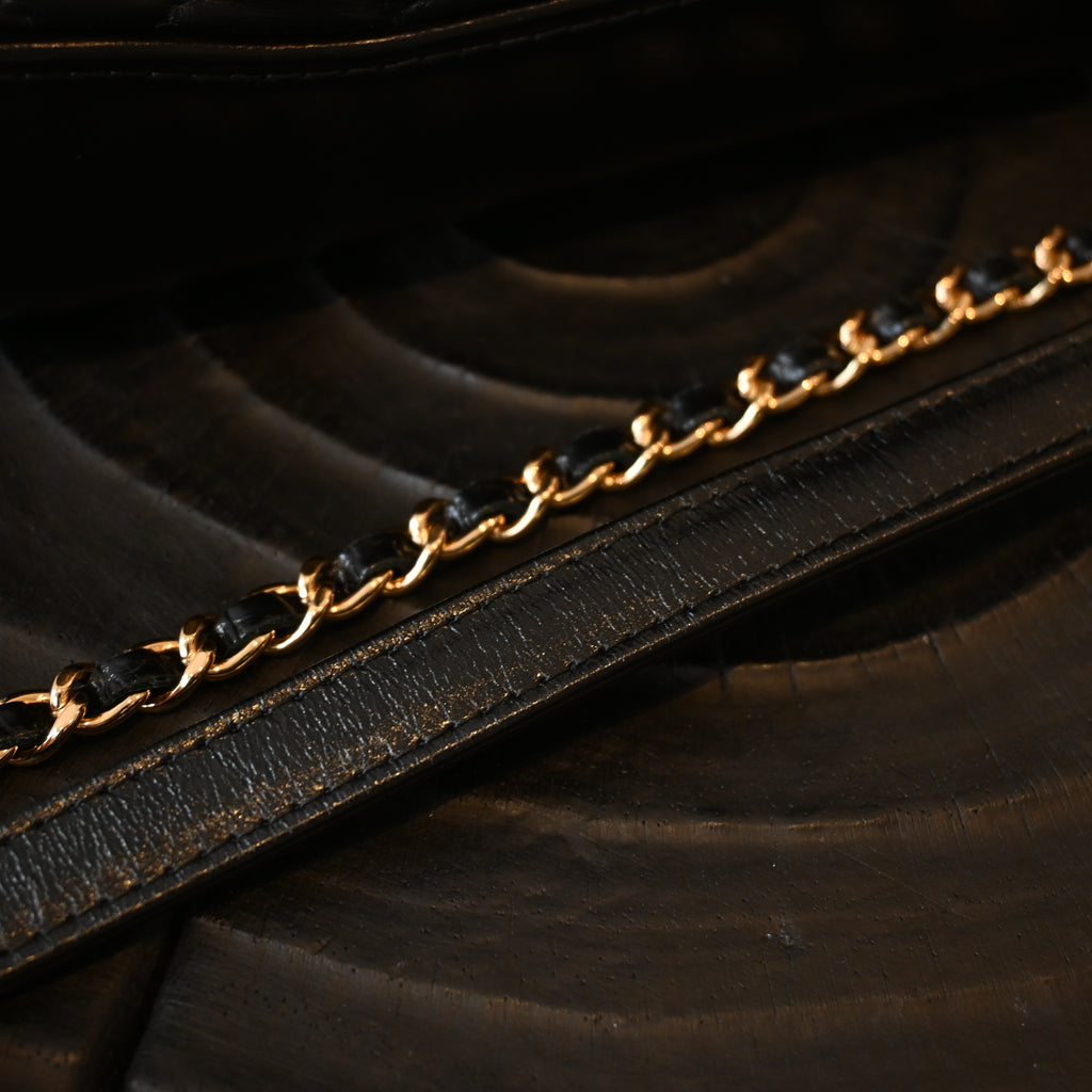 Chanel Small Gabrielle Clutch in Aged Calfskin