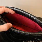 Chanel Small Gabrielle Clutch in Aged Calfskin