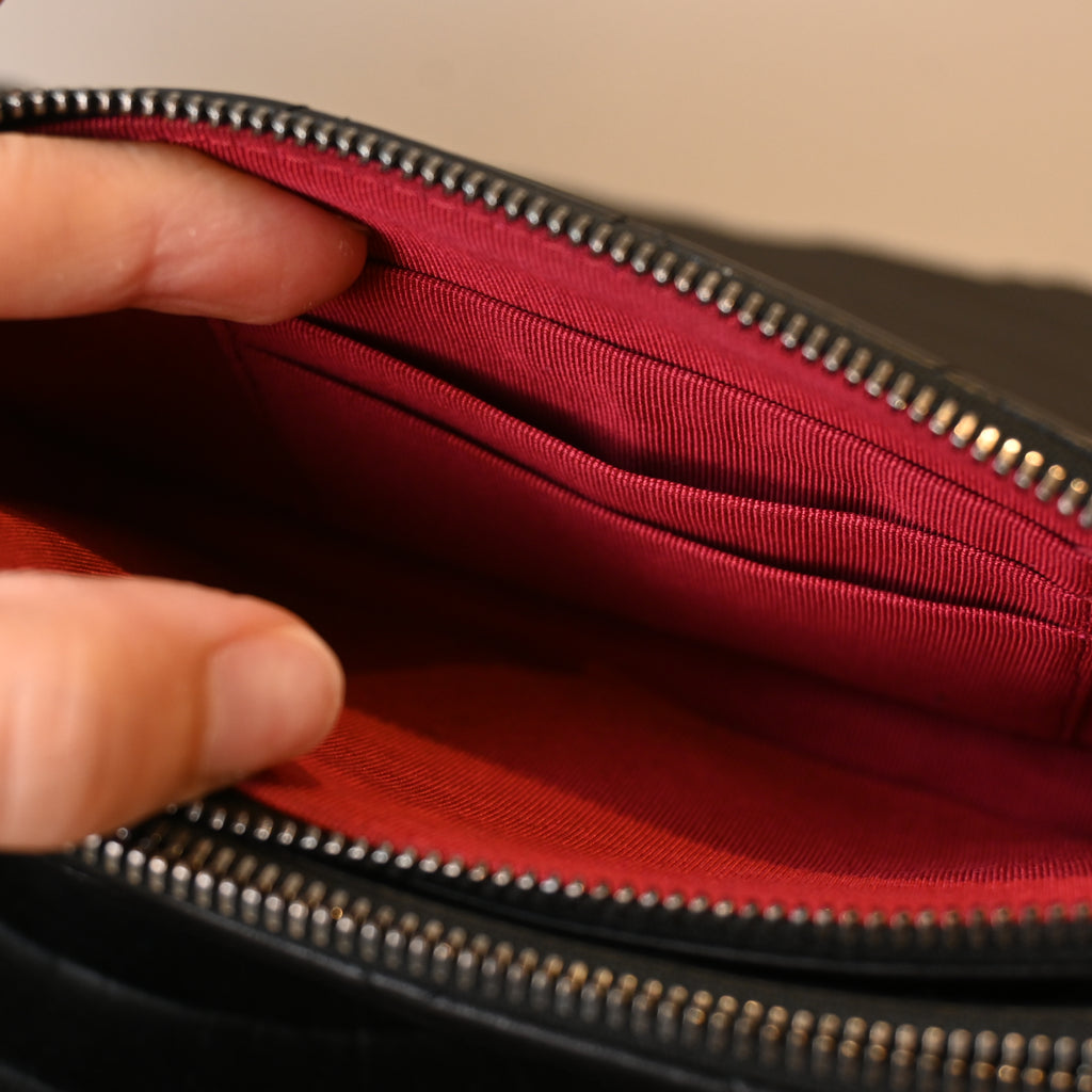 Chanel Small Gabrielle Clutch in Aged Calfskin