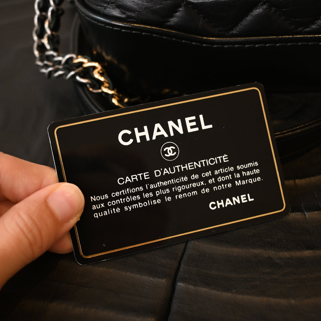 Chanel Small Gabrielle Clutch in Aged Calfskin