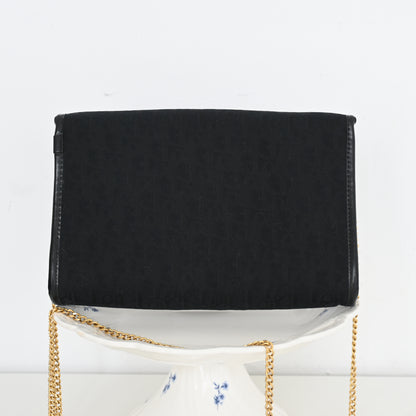 Dior Diorissimo Trotter Canvas Mini Chain Bag