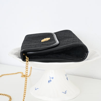 Dior Diorissimo Trotter Canvas Mini Chain Bag