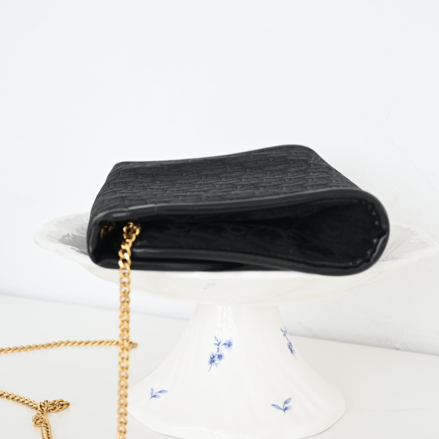 Dior Diorissimo Trotter Canvas Mini Chain Bag