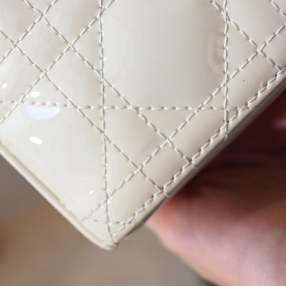 Lady Dior Small D-Joy Patent Leather - Leluxe Vintage Sdn. Bhd.