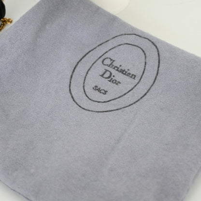 Dior Diorissimo Trotter Canvas Mini Chain Bag