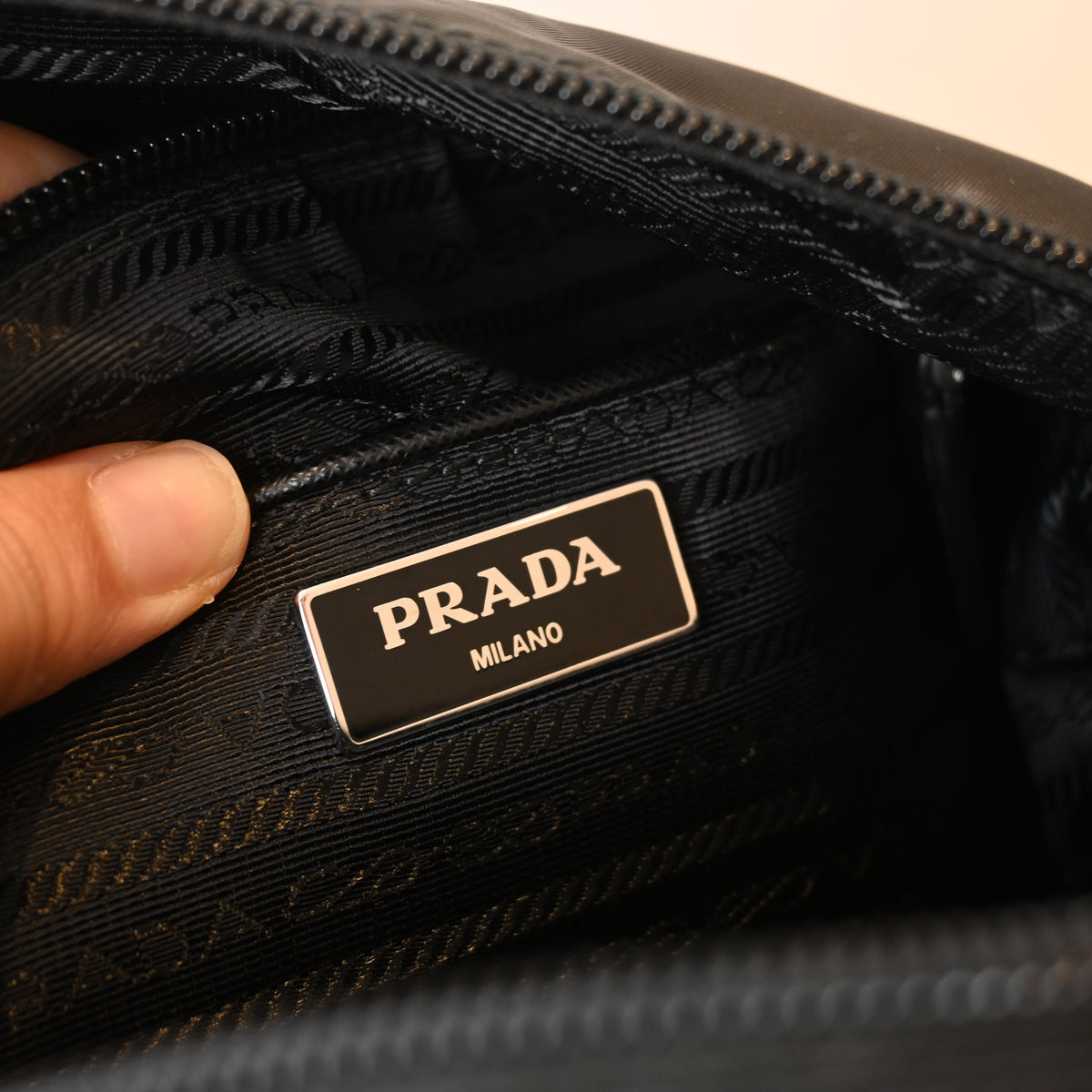 Prada Tessuto Nylon Messenger Bag